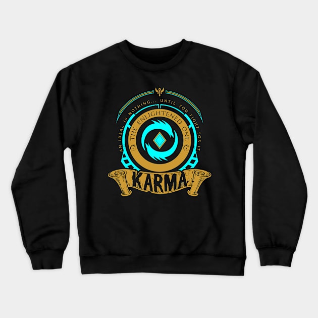 KARMA - LIMITED EDITION Crewneck Sweatshirt by DaniLifestyle